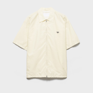 Re-Nylon zipper shirt