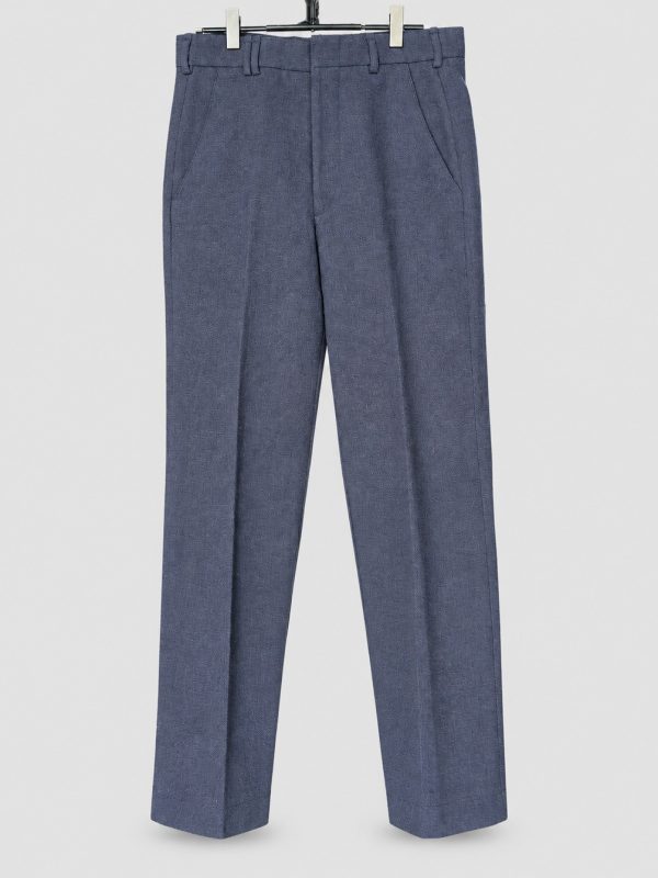 允龍兔絨洋服公司 Classic textured formal trousers