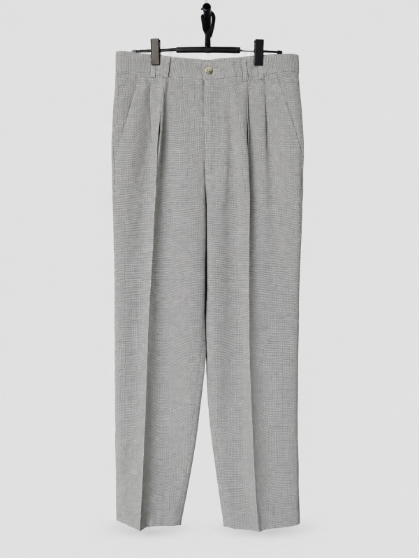 SPADE-2 Classic micro-check formal trouser